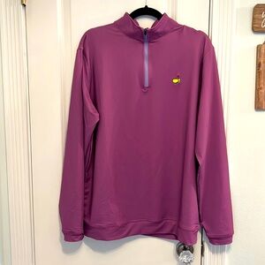 Brand New! Peter Millar Masters Collection. Men’s quarter zip long sleeve.